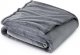 Fleece Throw Blanket for Couch Grey - Lightweight Plush Fuzzy Cozy Soft Blankets and Throws for Sofa, 50x60 inches